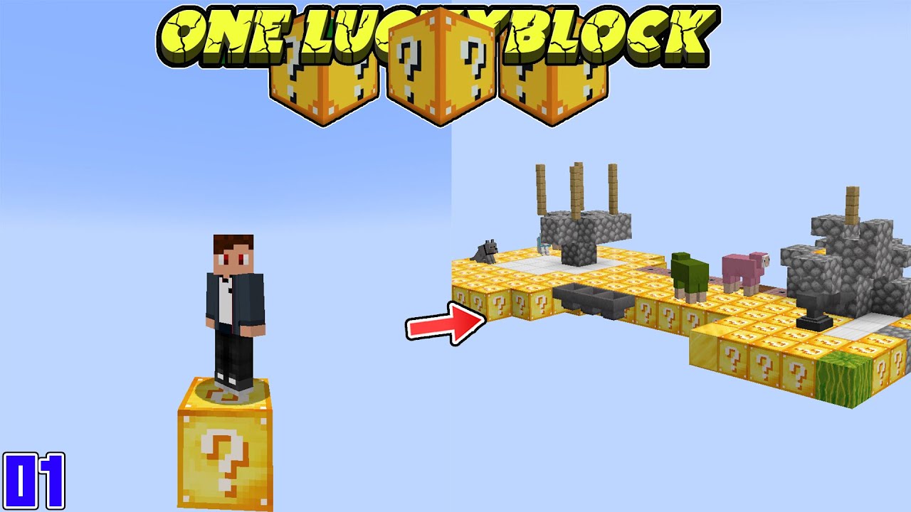 Minecraft: One LuckyBlock ០១វគ្គប្រអប់សំណាង