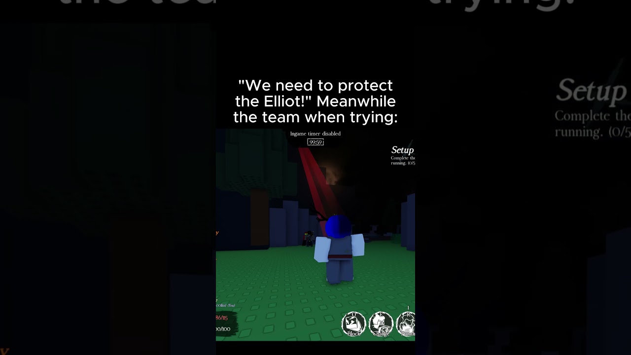Protecting Elliot in Forsaken be like