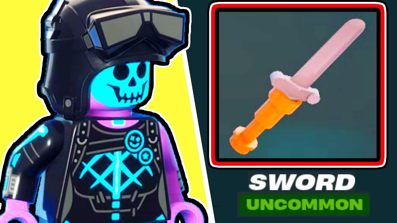 How to get an Uncommon Sword in Lego Fortnite Odyssey Quick Guide