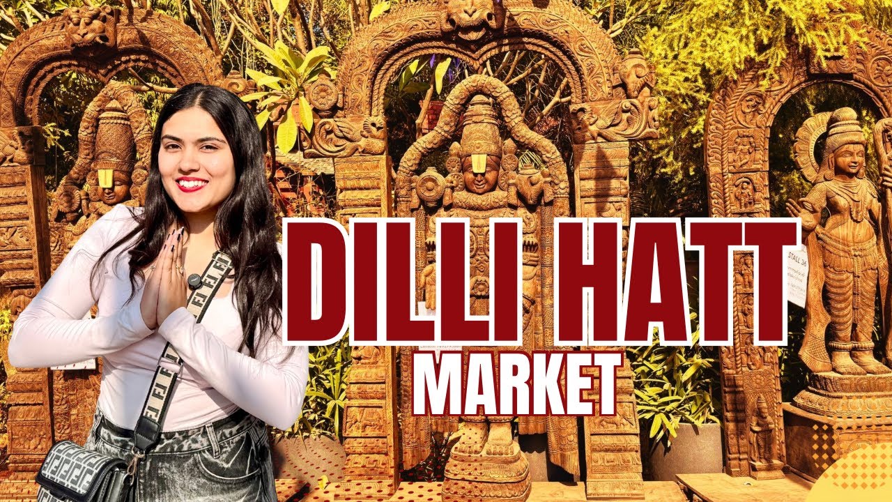 “Exploring 🌍Dilli Hatt📍 | India’s States in 1️⃣ Mela | Pure ✅Handcrafted Cloth 😍Culture!” #dillihaat