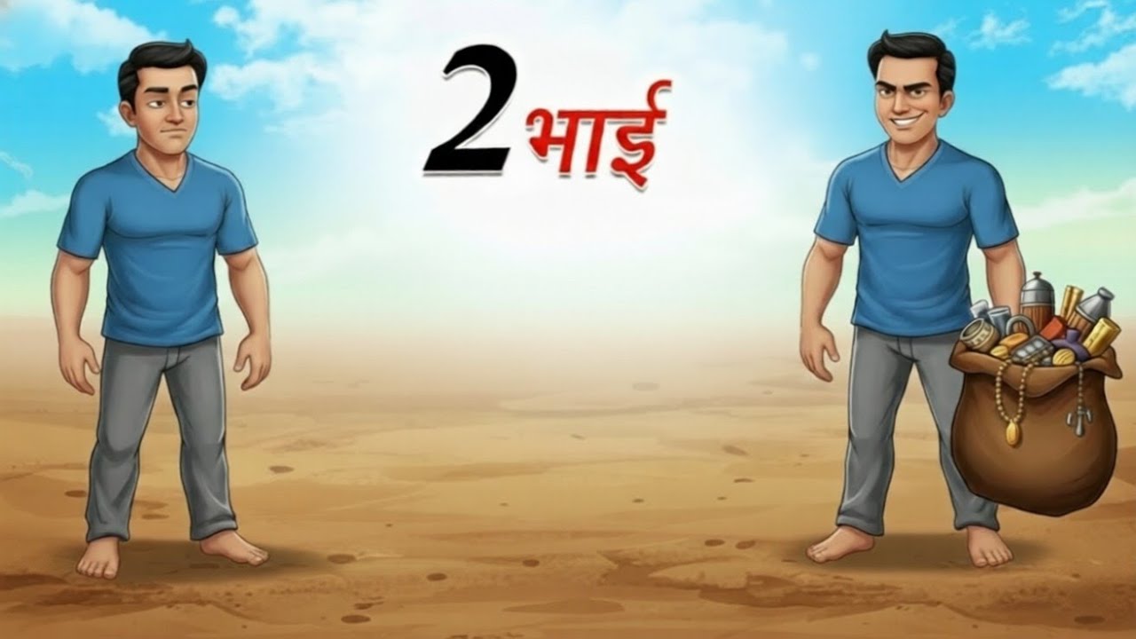 2 भाई | 2 BROTHERS | HINDI KAHANIYA | MORAL STORIES 
