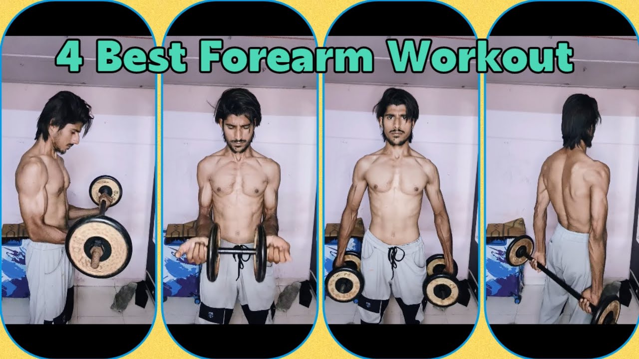 4 Best Home Forearm Workout 💯💪 