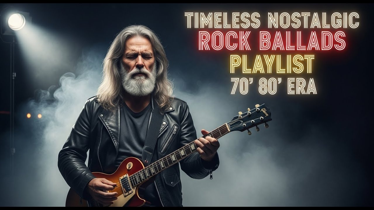 Retro Love Rock Ballad  Memories Playing on the Radio