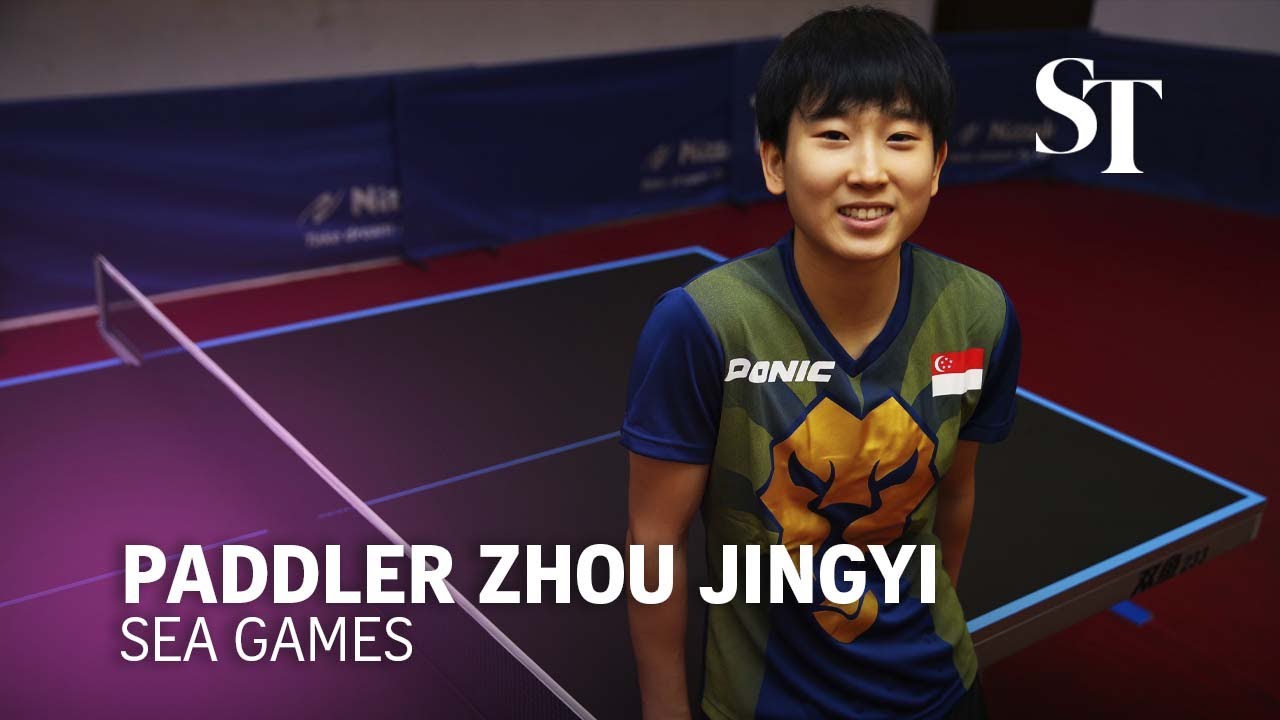 SEA Games: Zhou Jingyi's love for table tennis keeps her going