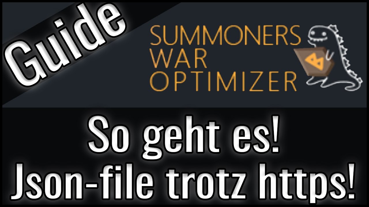 SUMMONERS WAR: Json-File ziehen trotz  