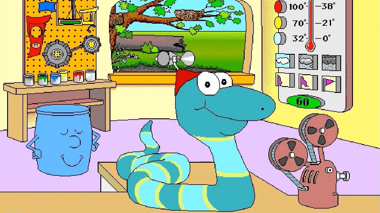 Sammy's Science House Gameplay - Old Macintosh Game