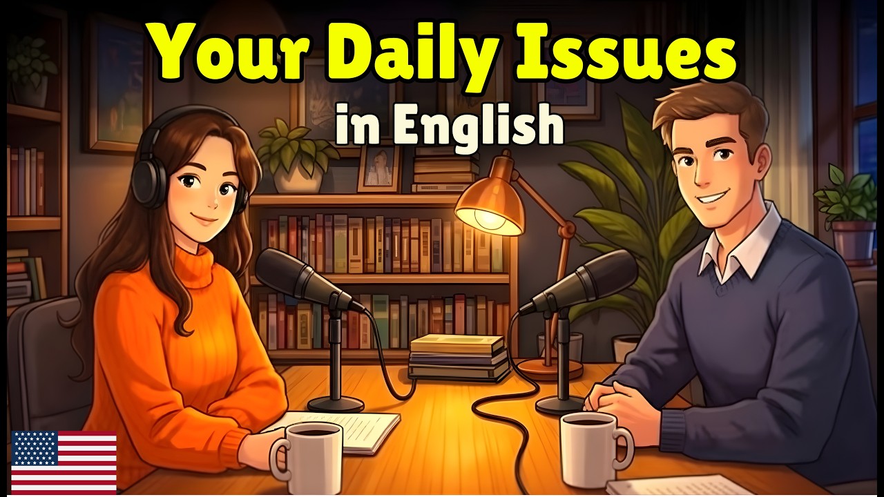 How to Talk About Your Daily Issues in English | English Conversation Practice