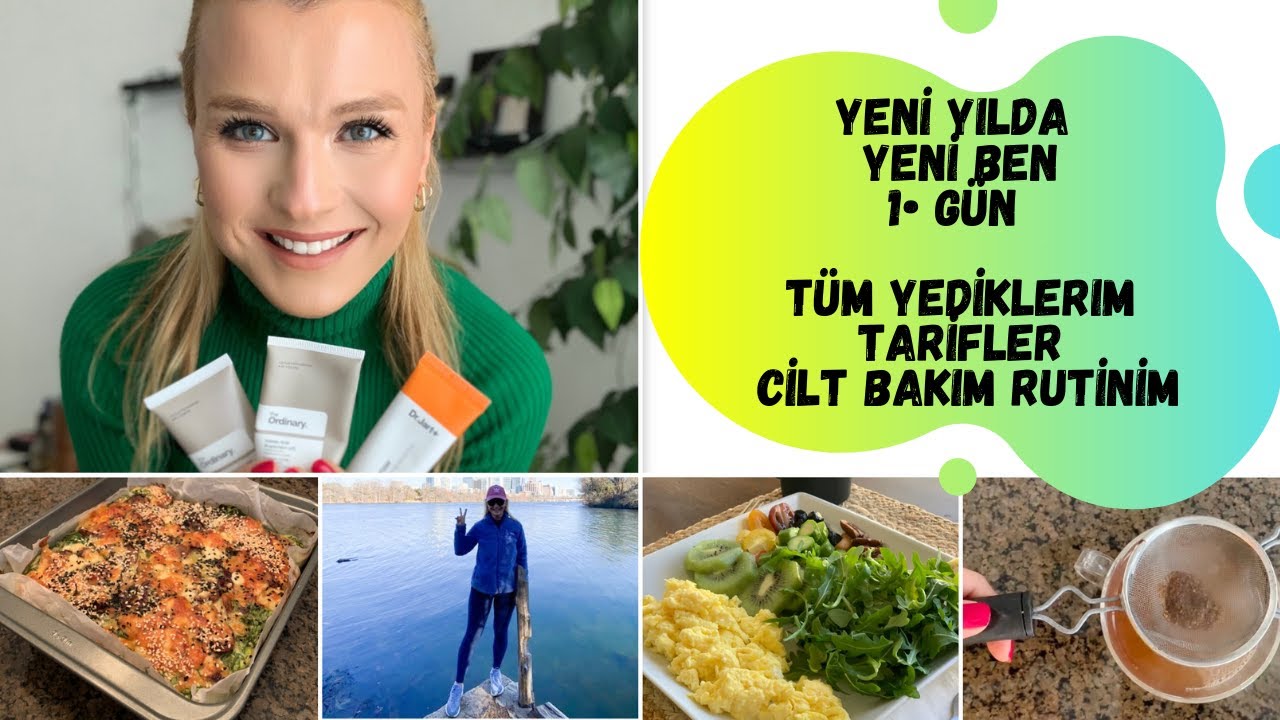 ❗🥳 YENİ YILDA YENİ BEN - GÜN 1 - ARALIKLI ORUÇ, Karatay Diyeti, Cilt Bakım Rutinim ve TÜM Tarifler❗