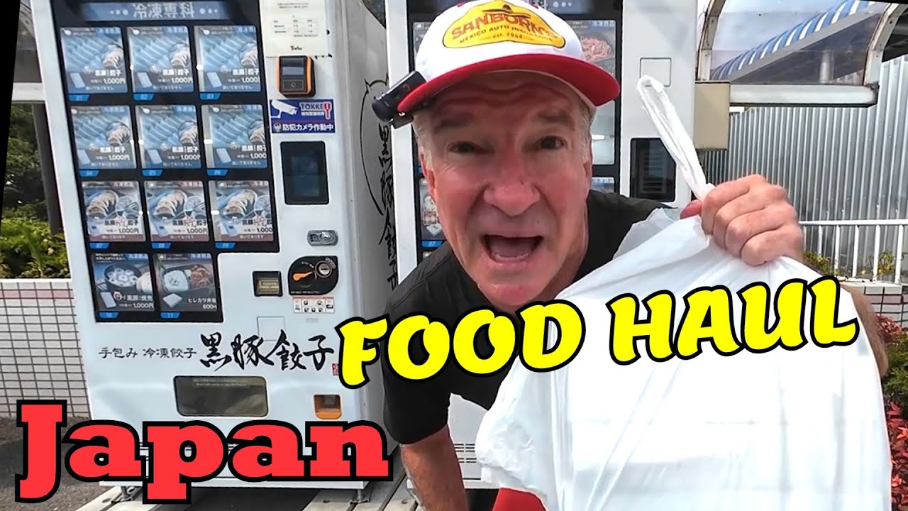 Living off VENDING MACHINES in Japan ~ Eric Meal Time #1017