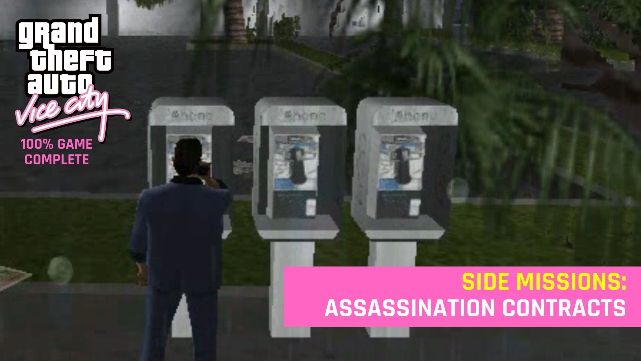 GTA VICE CITY | ALL ASSASSINATION CONTRACTS | 100% COMPLETE
