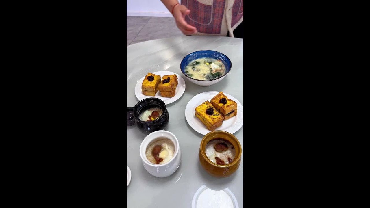 气温骤降，早上餐吃好了一天都是暖暖的#早餐吃什么 #在家做美食 #日常生活