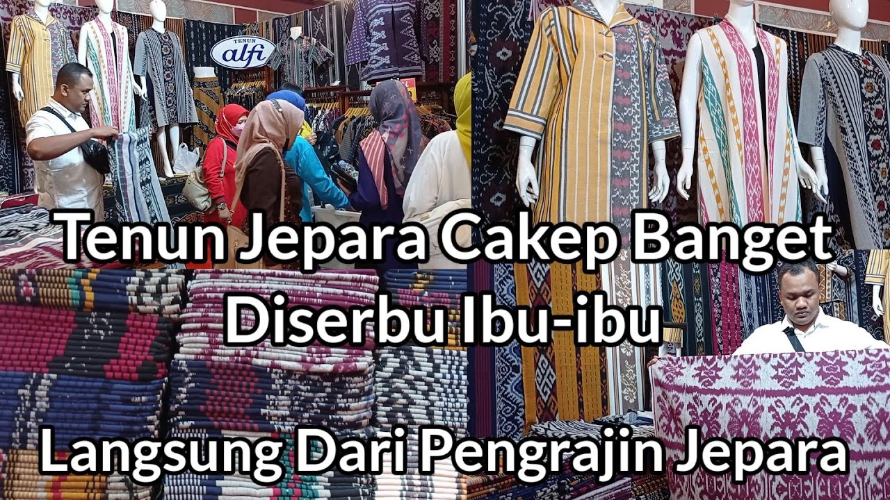 Tenun Jepara Cakep Banget. Langsung Dari Pengrajin Jepara.
