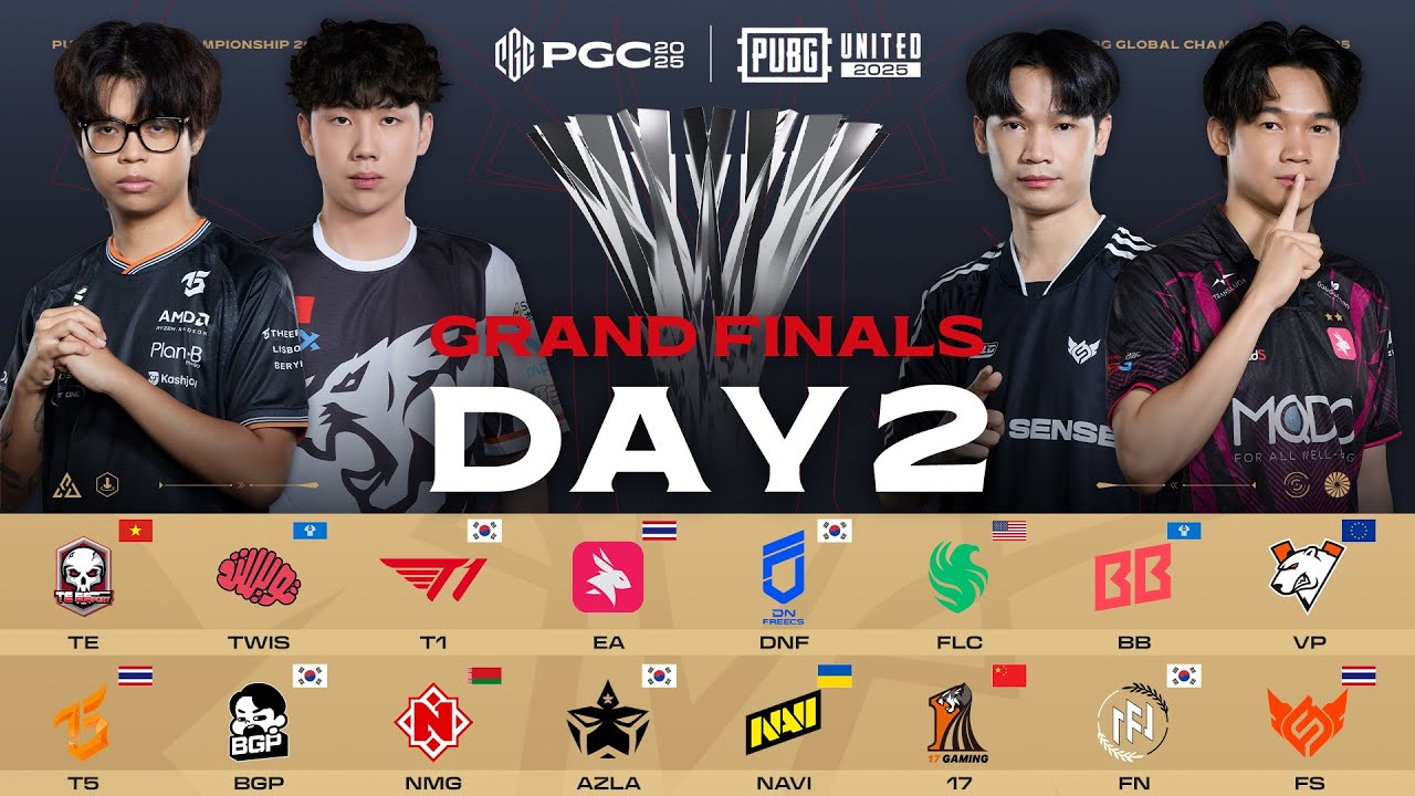 🔴LIVE สด! 𝐏𝐔𝐁𝐆 𝐆𝐋𝐎𝐁𝐀𝐋 𝐂𝐇𝐀𝐌𝐏𝐈𝐎𝐍𝐒𝐇𝐈𝐏 𝟐𝟎𝟐𝟓 | Grand Finals วันที่ 2 - Day 2