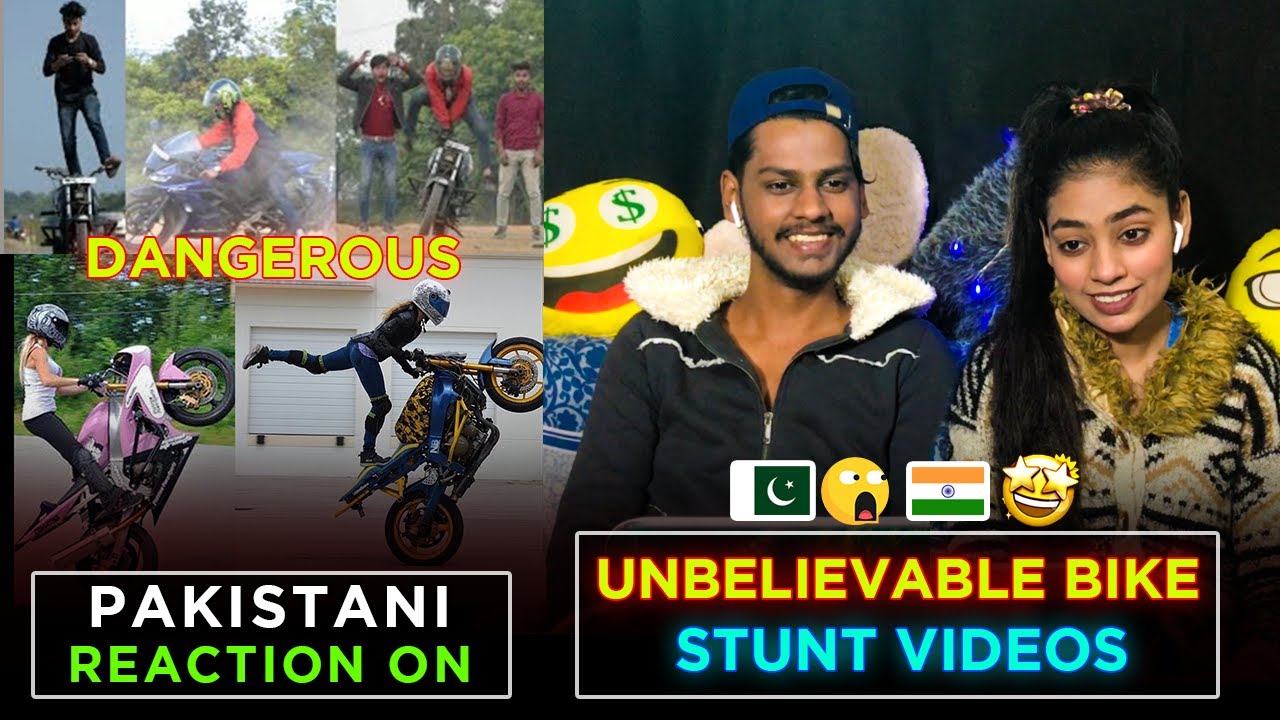Pakistani Reaction On Unbelievable Bike Stunt Dangerous TikTok Videos | NG Reaction Crew