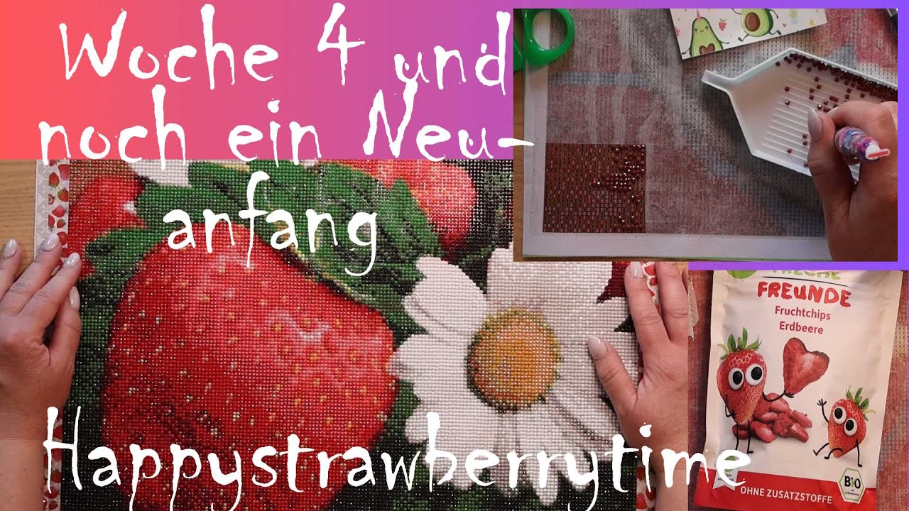 Happystrawberrytime Event Woche 4 noch ein Neuanfang kurz vor Schluss 😆😆😆🥰😍