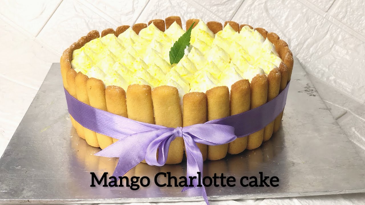 Mango Charlotte cake recipe | mango cheesecake | Eid ul adha 2025 | fathers day2025 | mango dessert