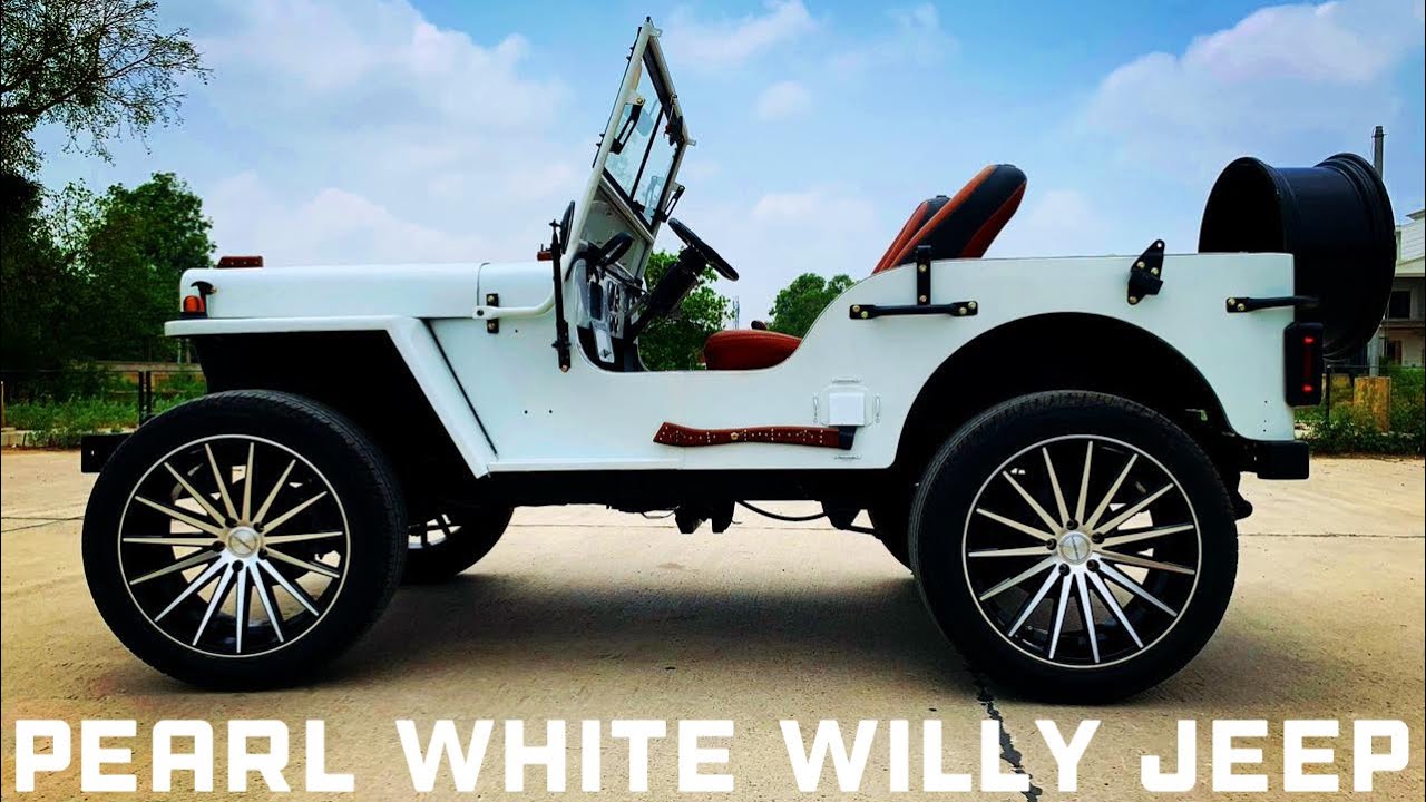 Modified willy jeep | 20 inches alloys tyres | wrangler lights | high end sound | modified club