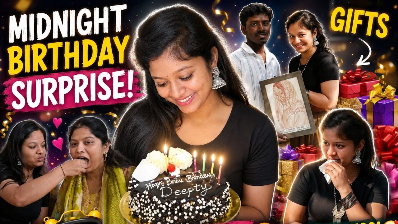 || From Midnight Surprises to Cake Cutting || My Special Birthday Vlog|| 💕🫶❤️