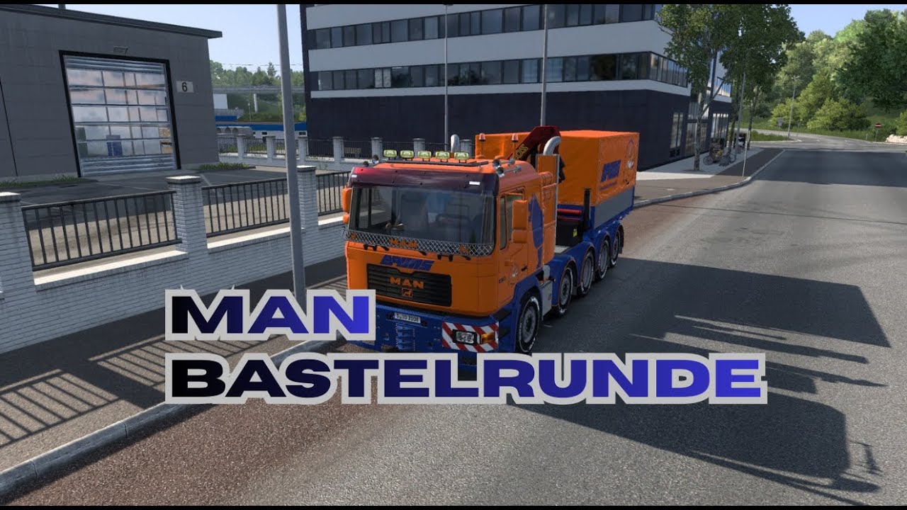 Ets2 Bastelrunde MAN F2000 Schwerlast-Mod