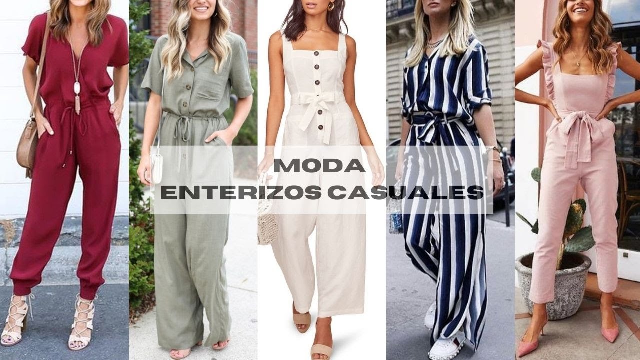 IDEAS CON ENTERIZOS CASUALES PARA VERANO 2022🔆IDEAS WITH CASUAL JUMPSUITS FOR SUMMER 2022