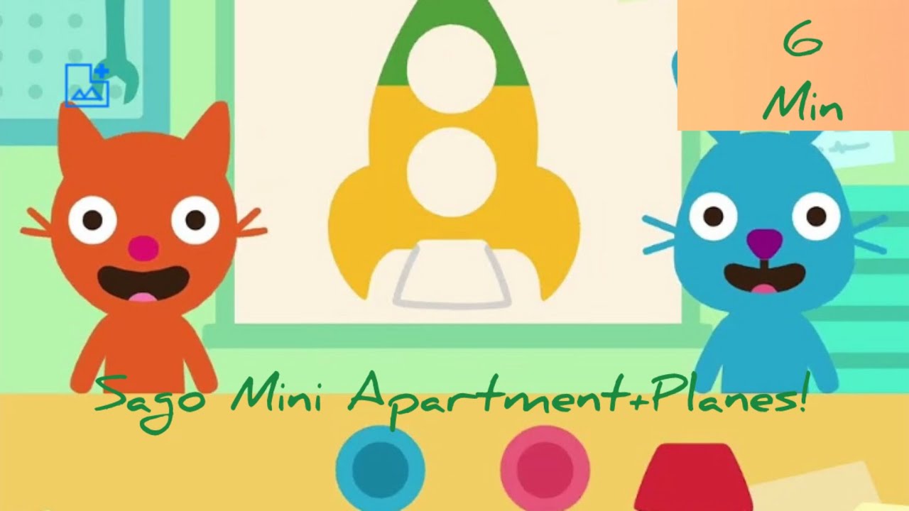 Sago Mini Planes & Apartment