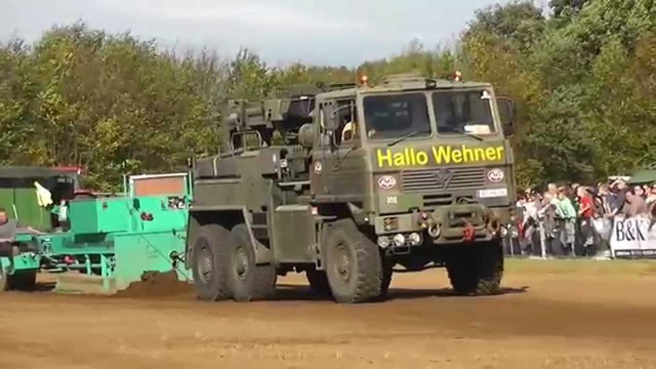 Foden 6x6 Recovery Truck, vorm Bremswagen in Panten.