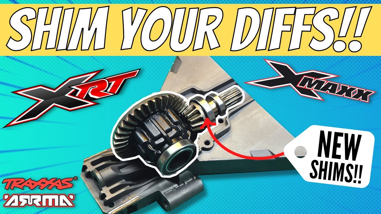 XRT X-Maxx [или любой другой R/C] Установка шайб дифференциала за 5 минут!! | НАЙДЕНЫ НОВЫЕ ШАЙБЫ!