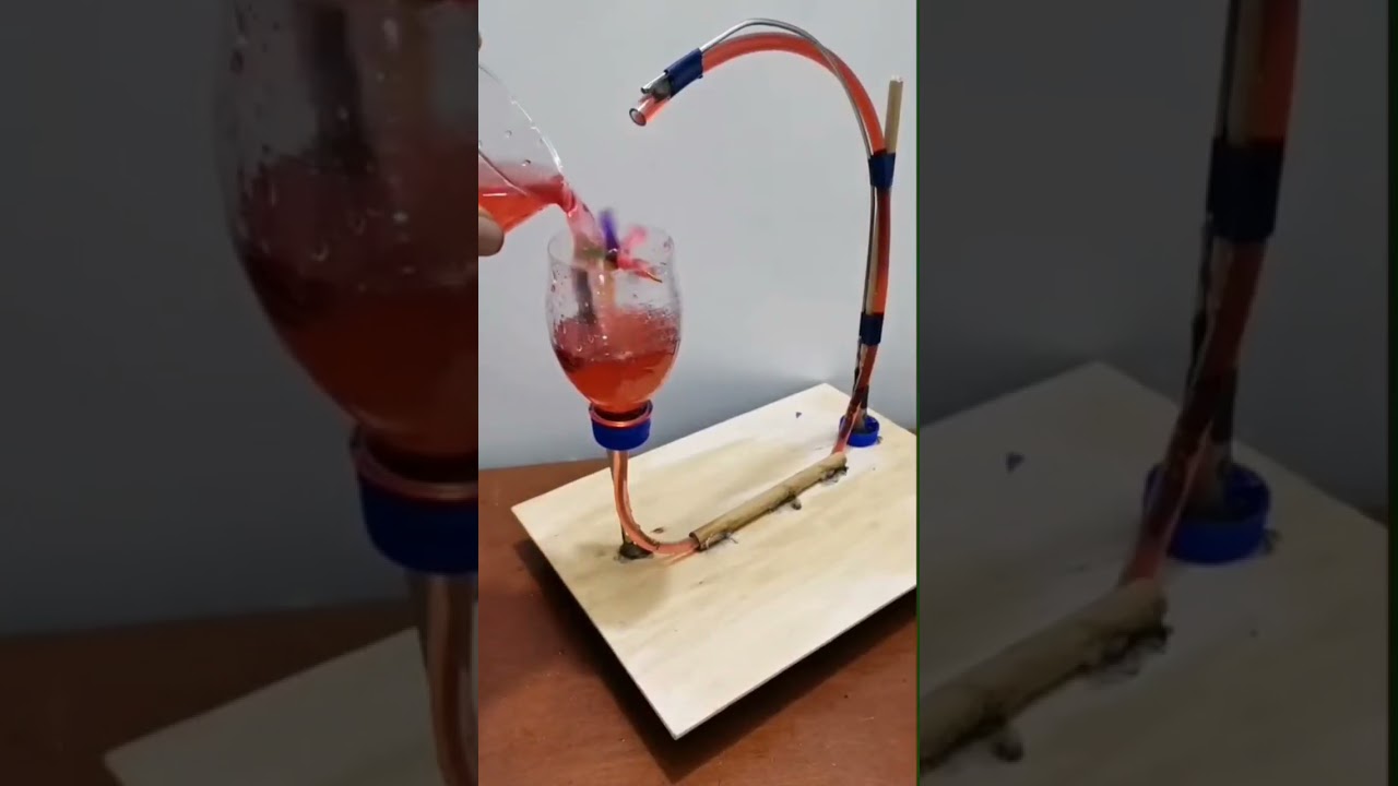 non stop water flow without motor and battery  ??