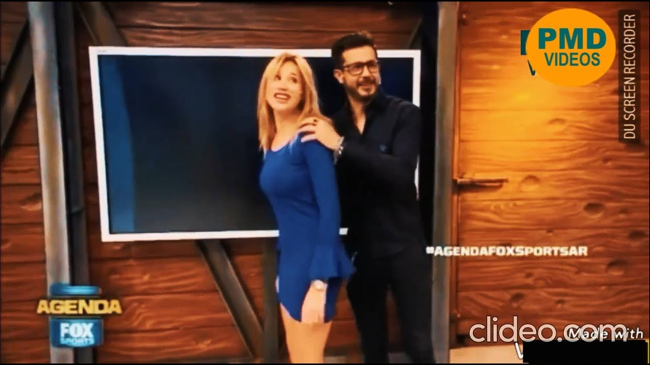 alina moine muy hermosa en agenda fox sports