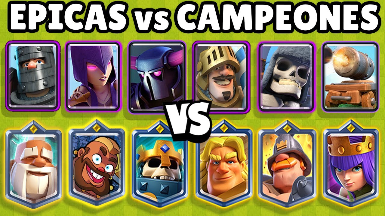 EPICAS vs CAMPEONES | OLIMPIADAS de CALIDADES | CLASH ROYALE
