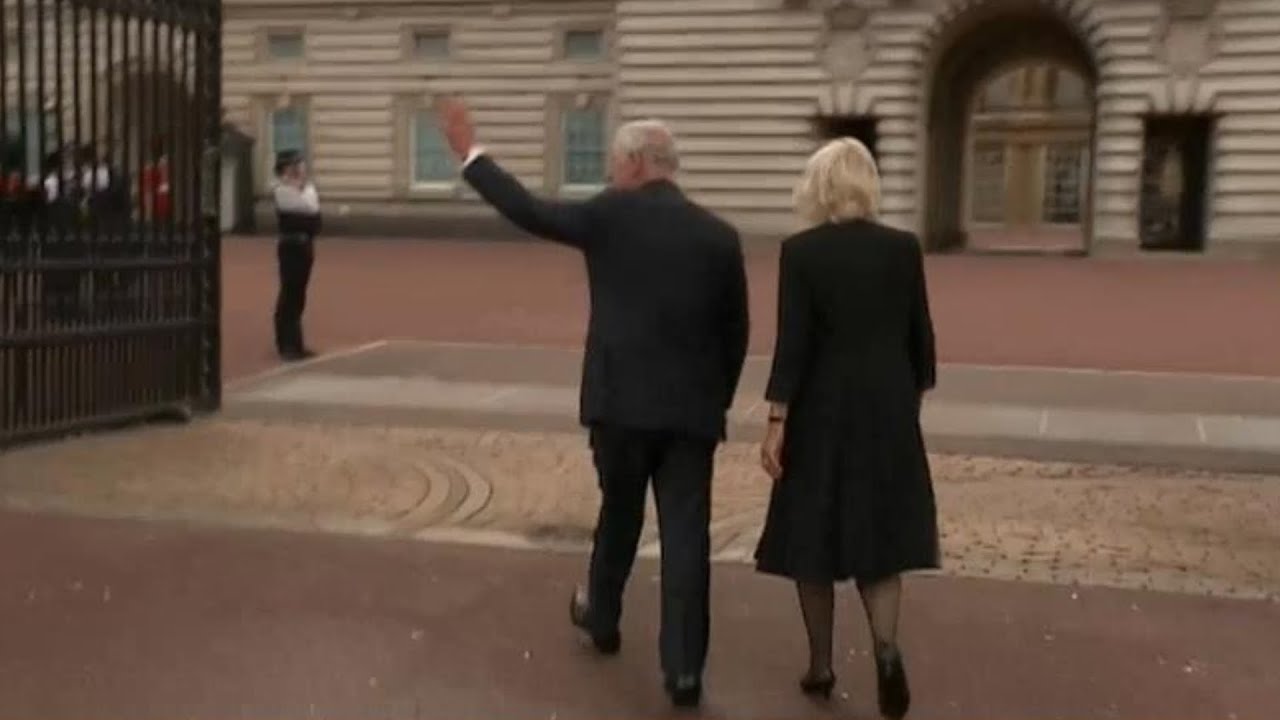 WATCH: King Charles III arrives at Buckingham Palace