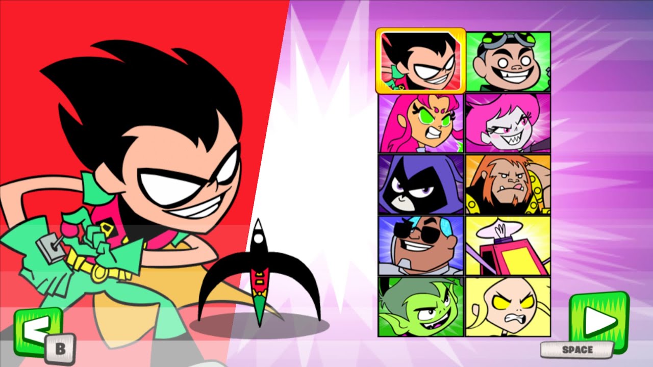 Teen Titans Go: Jump Jousts (PC/Web) Robin - 1 Player Mode [Playthrough]