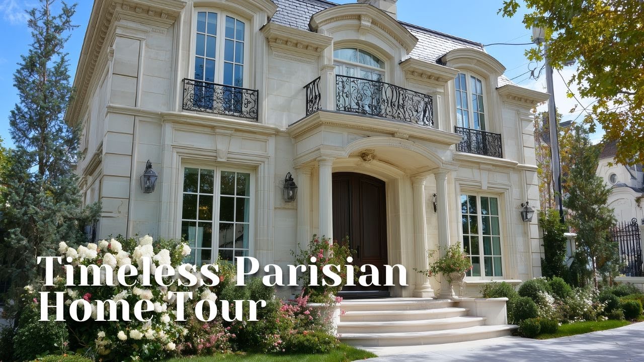 Timeless Parisian Home Tour | Elegant French Interior Design & Classic Chic Decor Ideas