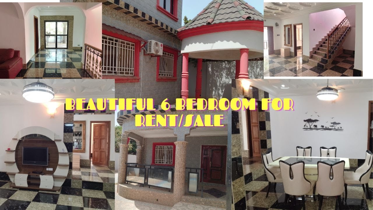 Beautiful Six(6) Bedroom Compound For RENT/SALE #gambia