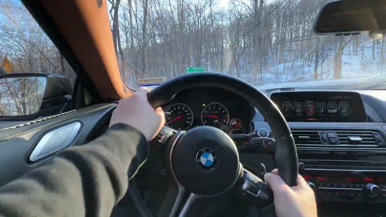 2017 BMW M6 Driving Video