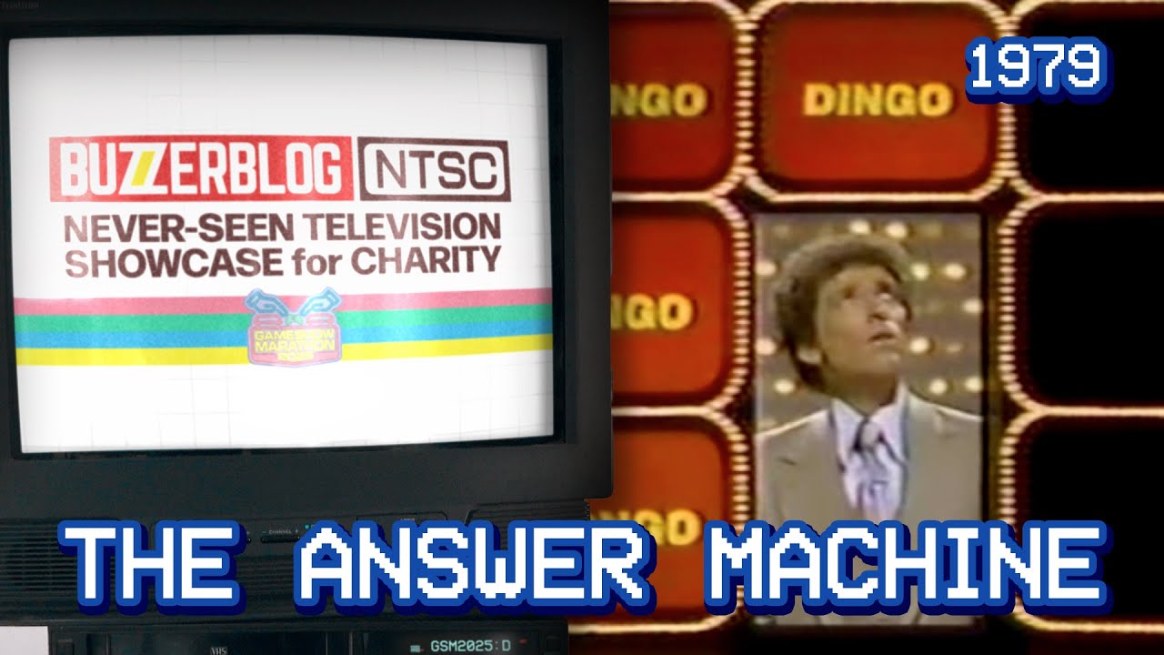 The Answer Machine - Unsold Game Show TV Pilot (1979) - BuzzerBlog NTSC