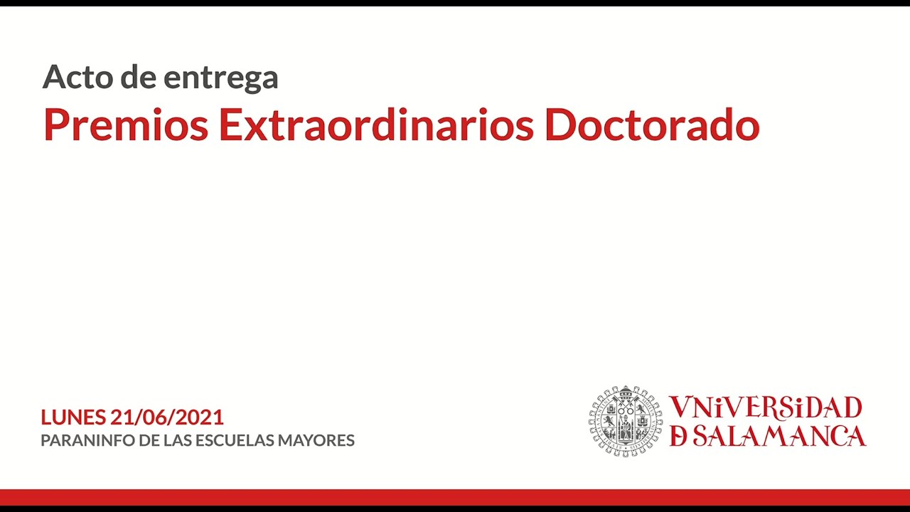 Premios Extraordinarios de Doctorado
