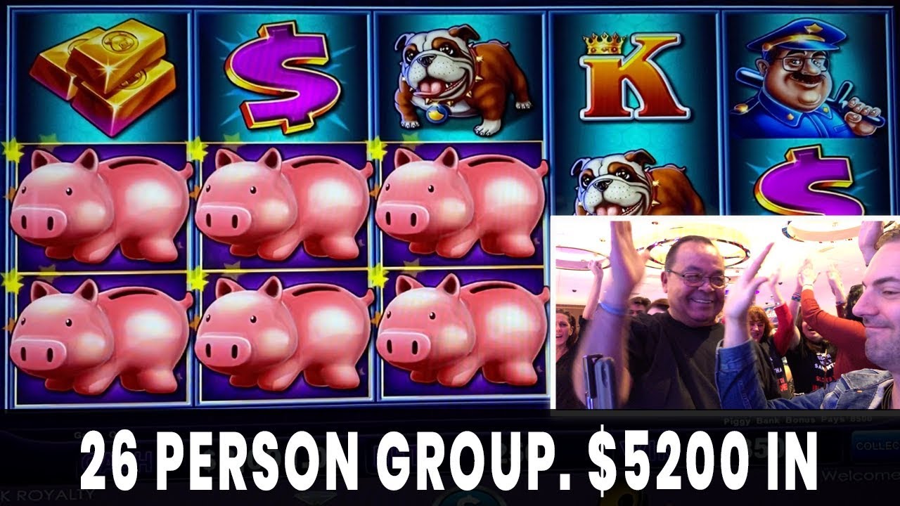 🤑 $200/person GROUP PULL 🐖 Max Bet $25/spin Piggy Bankin 🎸 Hard Rock Atlantic City #ad