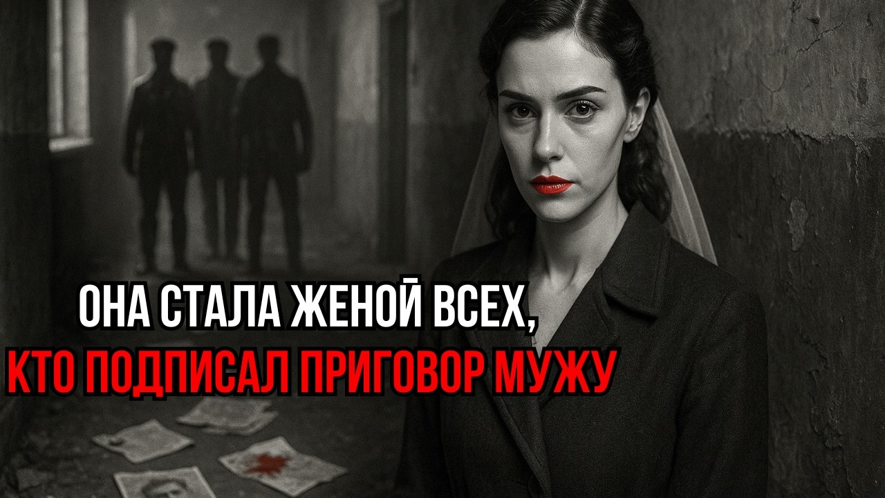Она стала ЖЕНОЙ ВСЕХ, кто подписал приговор мужу...