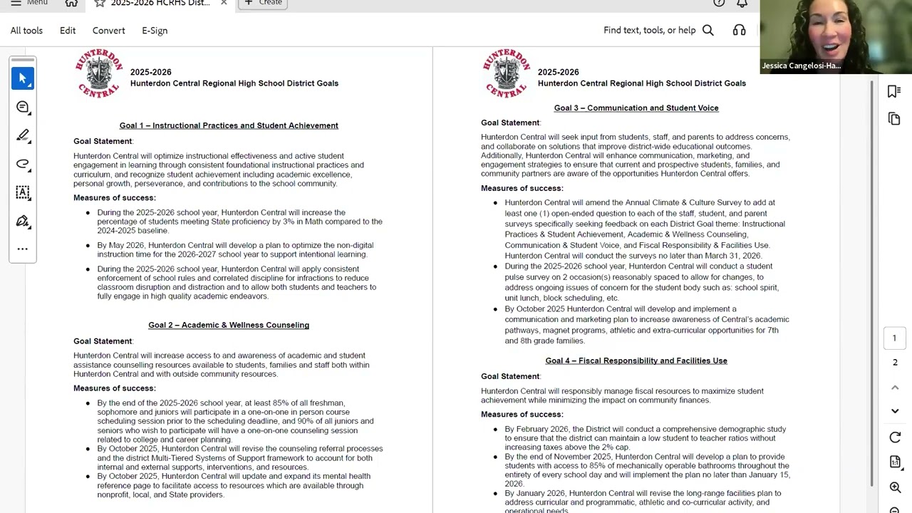 Board of Ed Meeting 1/26/26