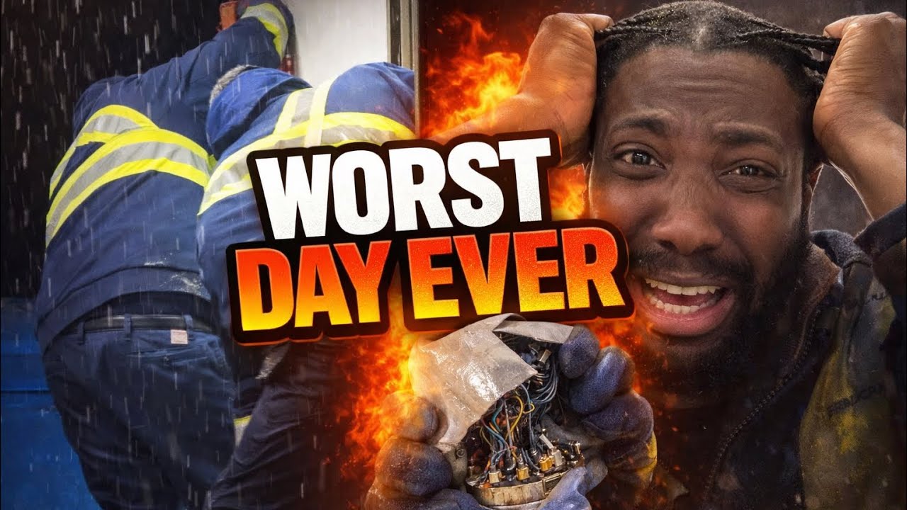 BAD-Worst Day At WORK |  Day in the life of A Truck Driver