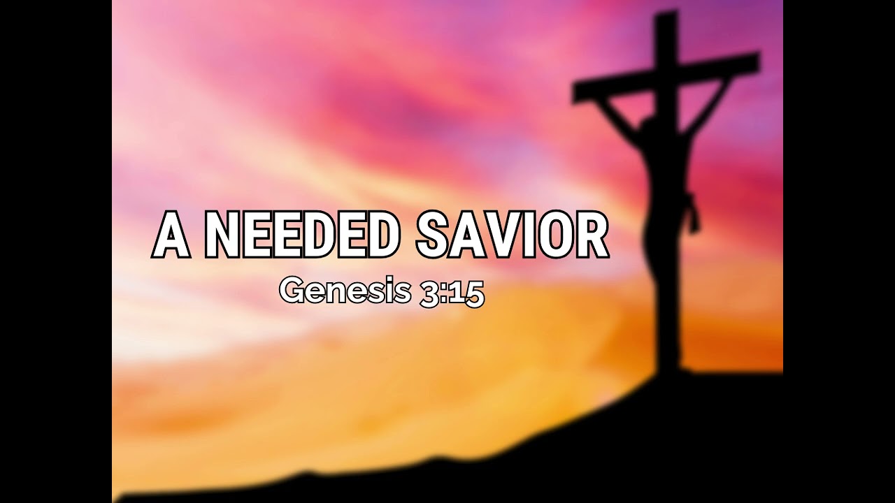 A Needed Savior