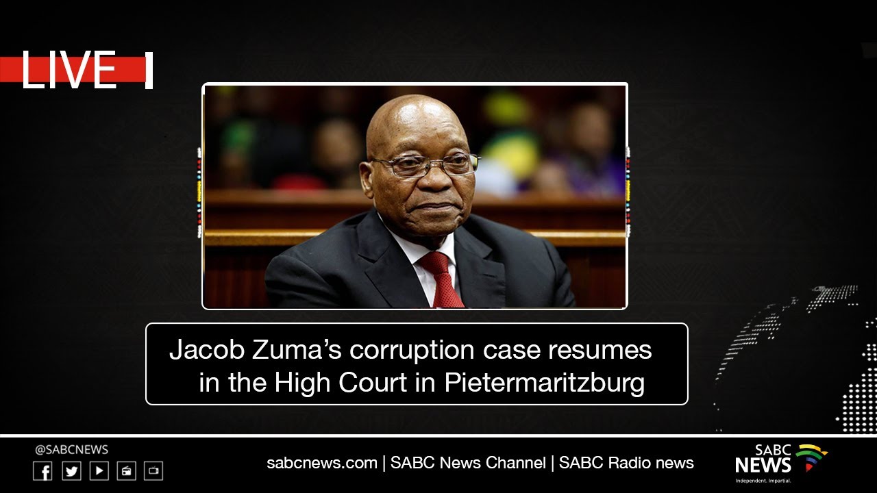 Jacob Zuma’s corruption case resumes in the High Court in Pietermaritzburg