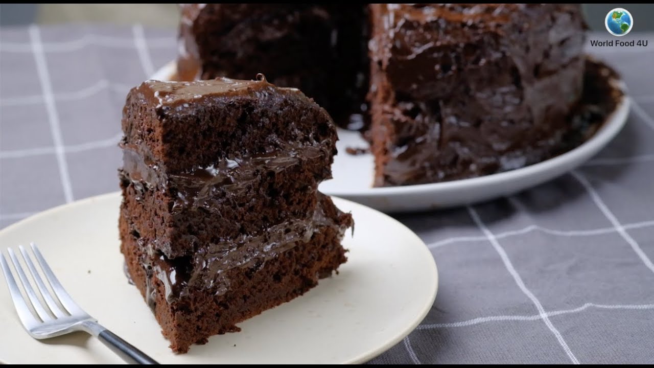 How To Make The Best Chocolate Cake - So Moist & Hearty (Easy 3 Layer Recipe)