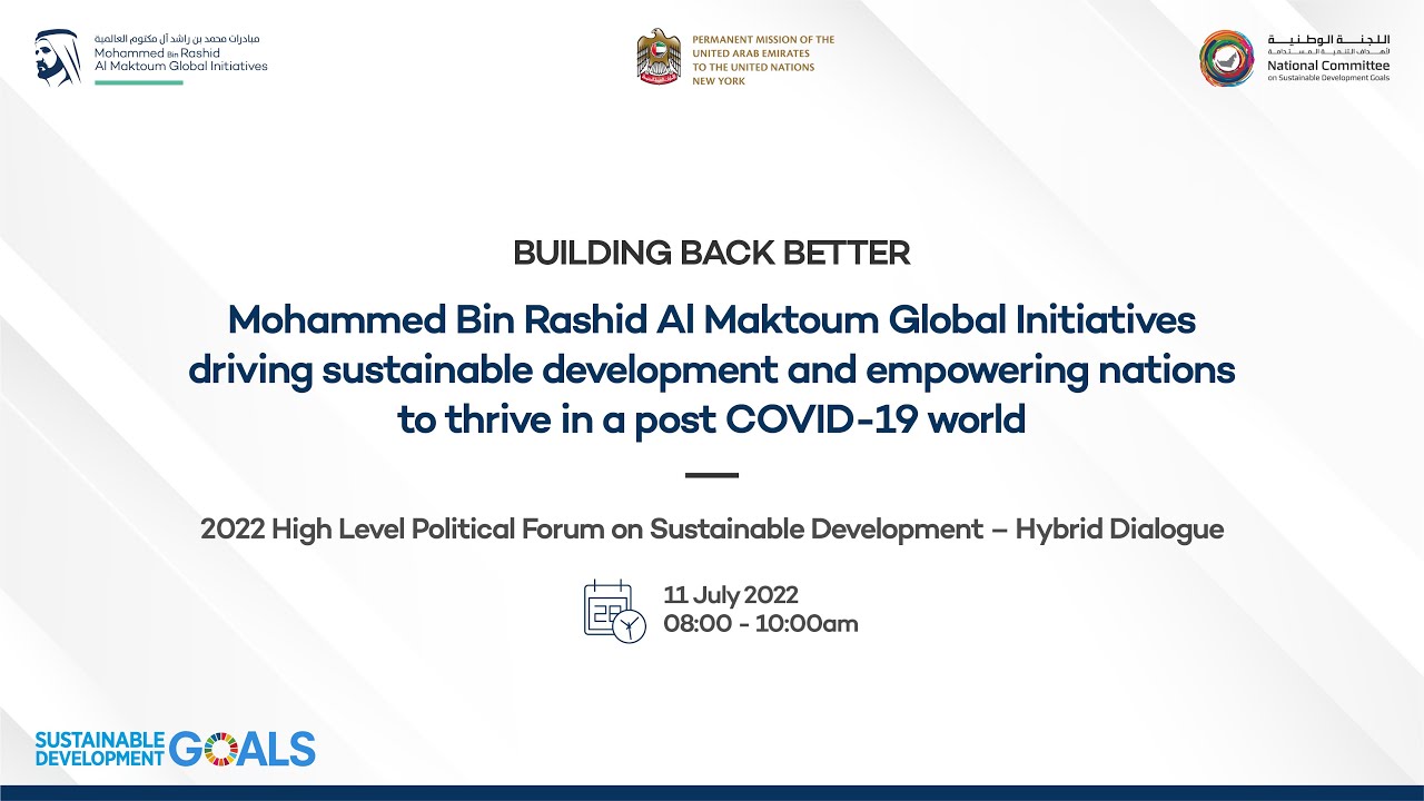 2022 High Level Political Forum on Sustainable Development – Hybrid Dialogue