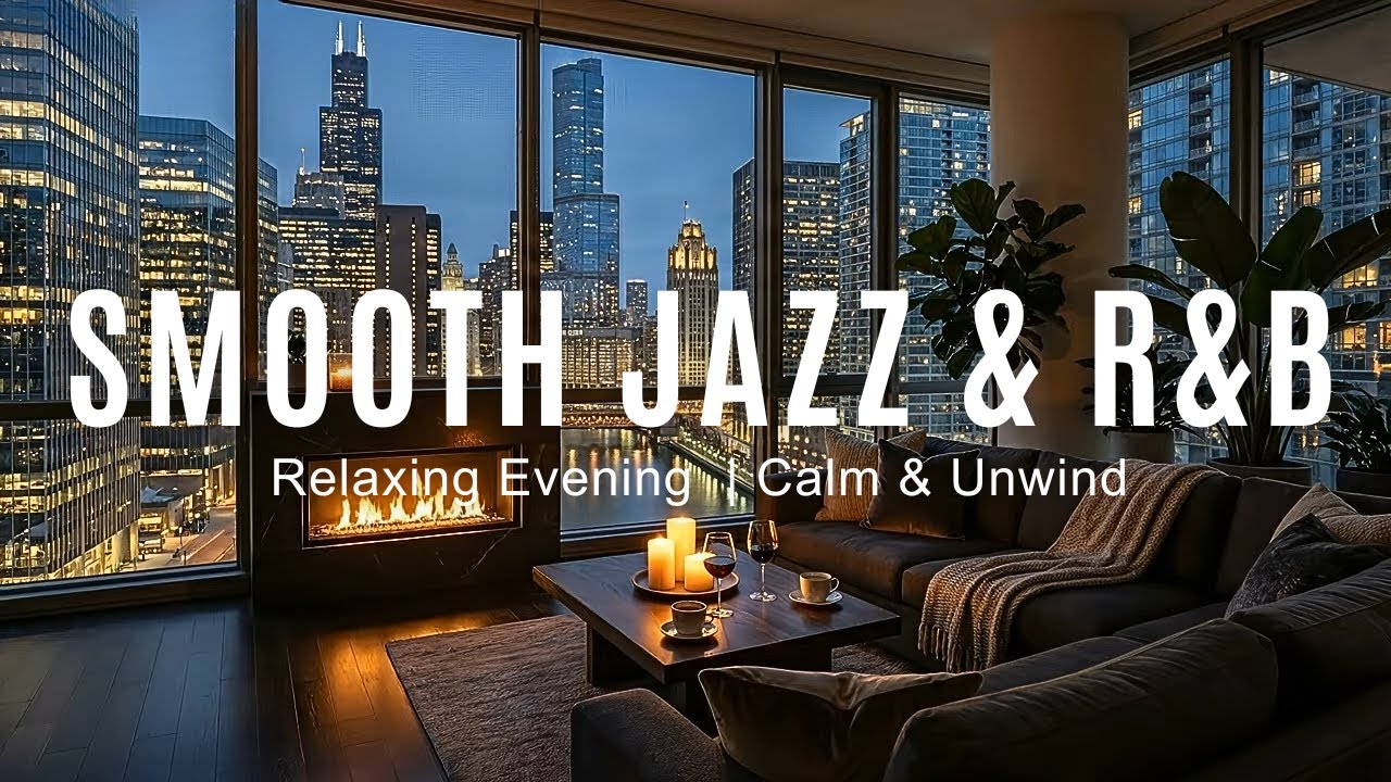 Soulful Night Jazz & R&B | Unwind Gently After Sunset