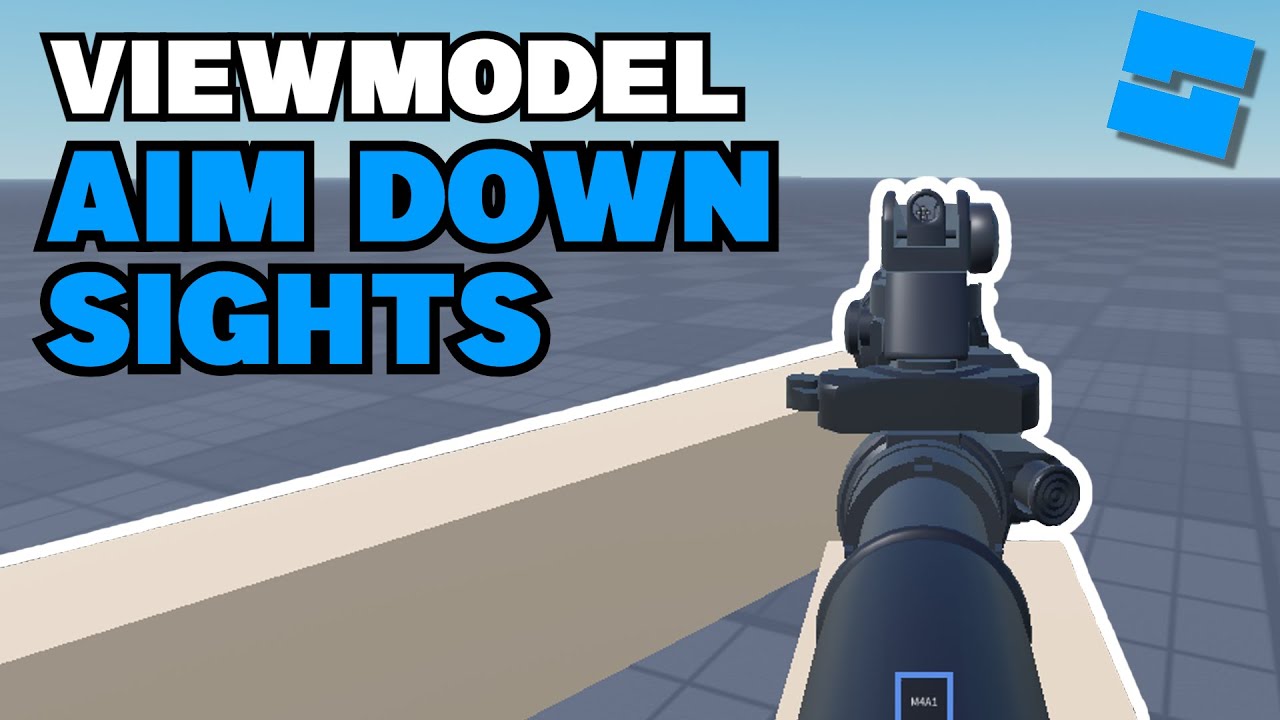 Как сделать прицел AIM DOWN для вашей модели | Обучающие материалы Roblox Studio