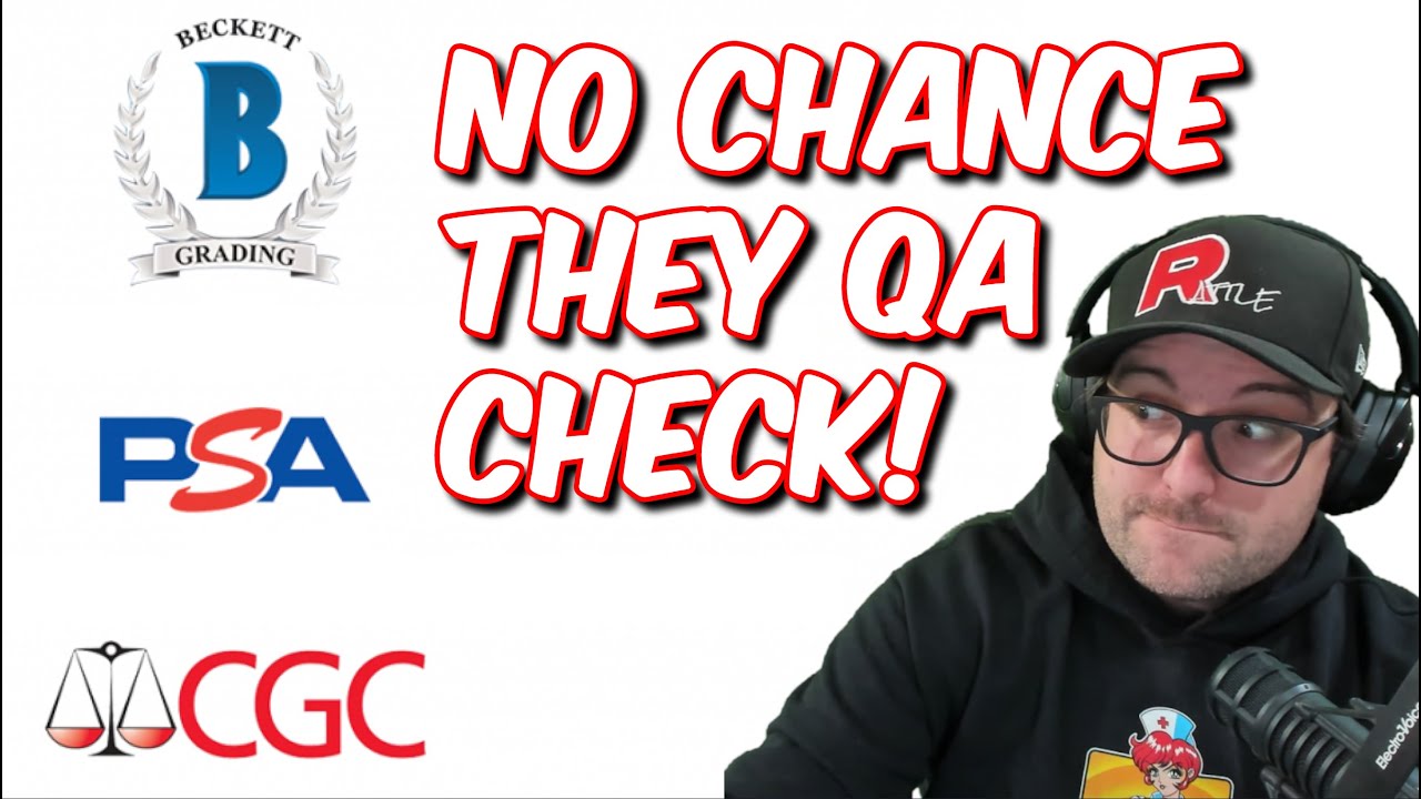 Proof That PSA, BGS & CGC Don't QC Check Your Graded Cards