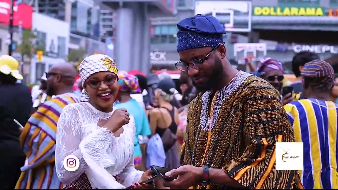 DAGOMBAS COMMUNITY IN CANADA REPRESENTS THE INAUGURATION OF SANKOFA SQUARE TORONTO CANADA.