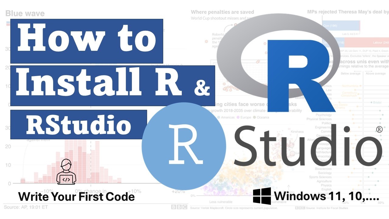 Как скачать и установить R и RStudio на Windows 11 и Windows 10 | Пошаговое руководство